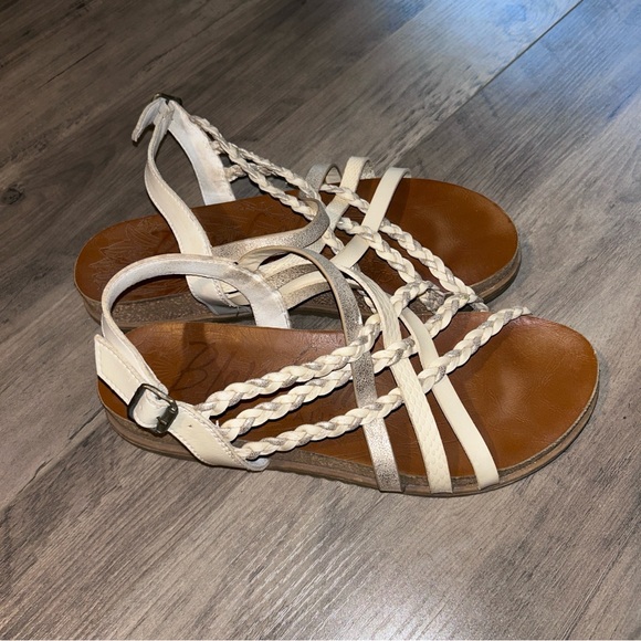 Blowfish Sandals. Worn for my rehearsal dinner. - Picture 4 of 4